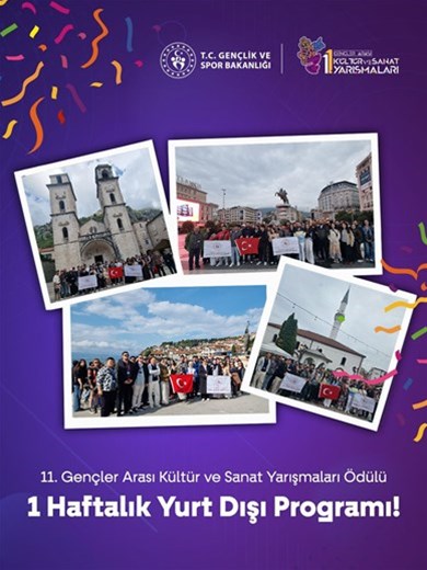11. Gençler Arası Kültür ve Sanat Yarışmaları