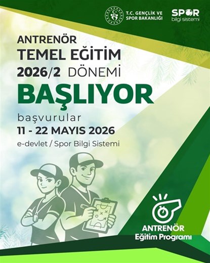 2026 2. ANTENÖR TEMEL EĞİTİM PROGRAMI BAŞVURULARI